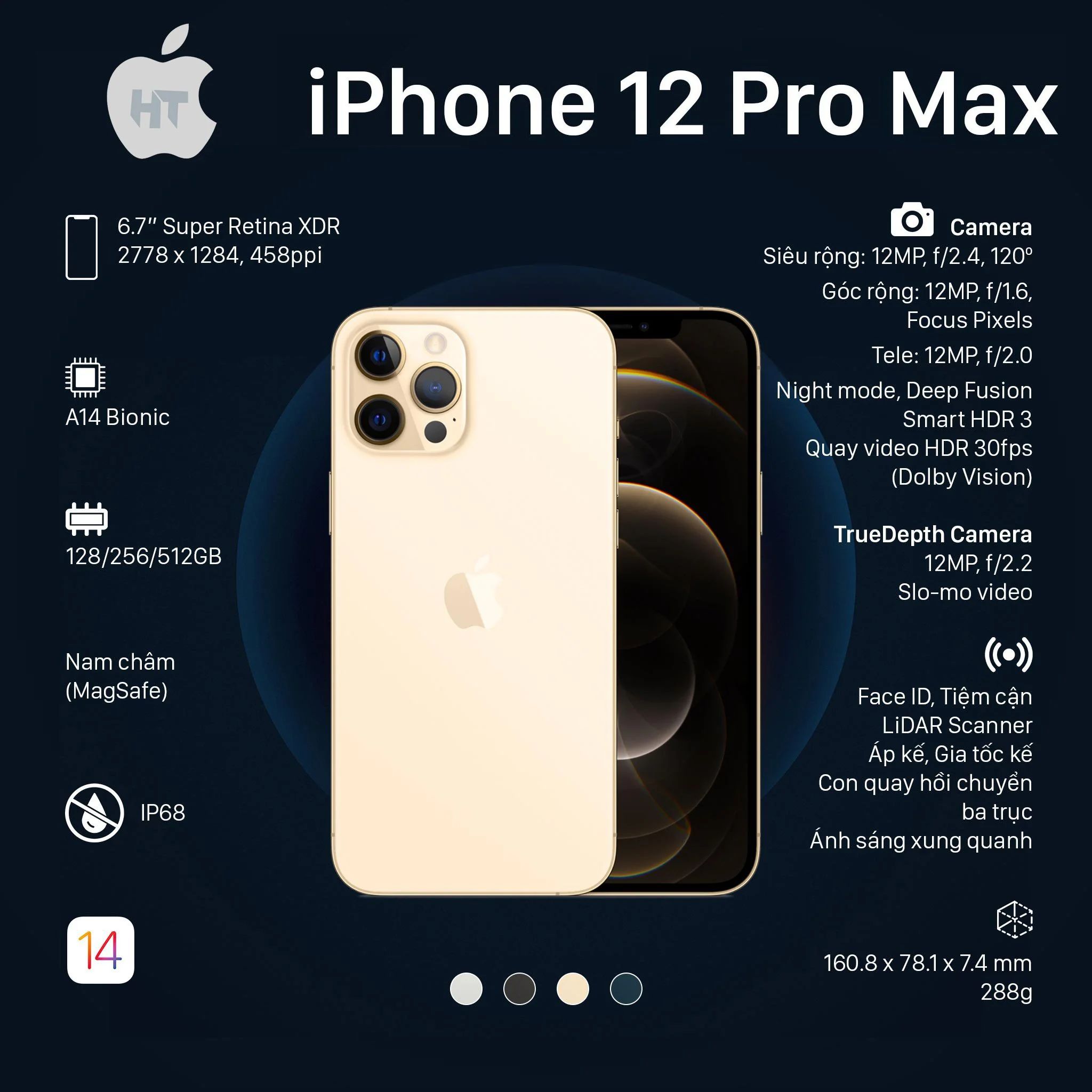 Đánh giá hệ thống camera iPhone 12 Pro Max & chế độ chụp đêm